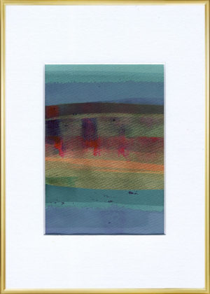 Poppies along the edge of the barley field